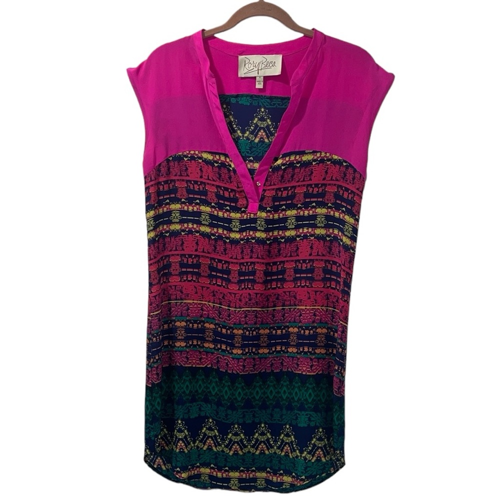 Rory Beca silk shift dress. Size small